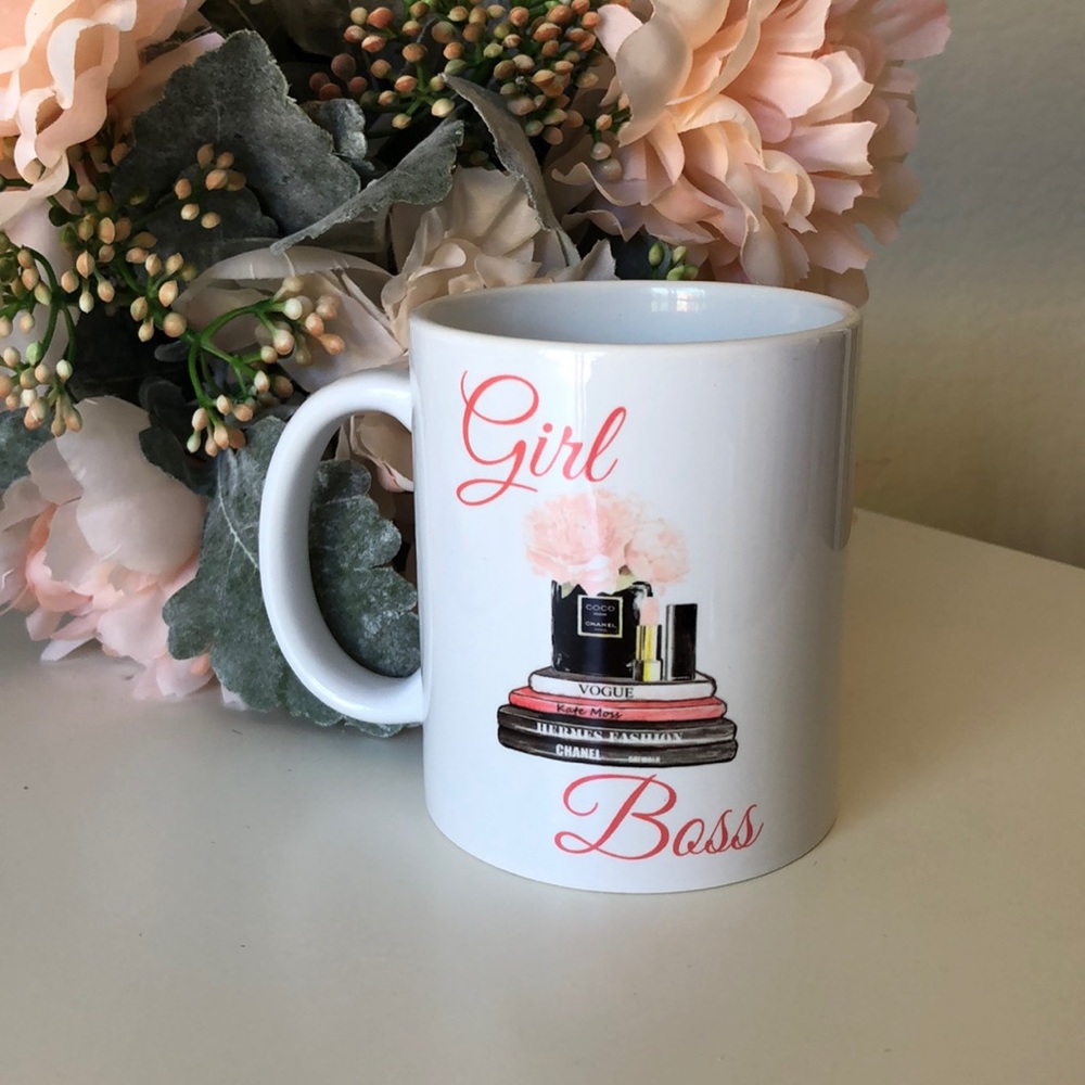 Girl boss coffee mug